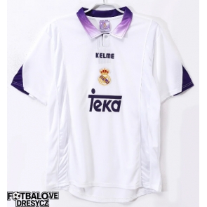 Real Madrid 1997-1998 Retro Domácí Dres Krátký Rukáv Real Madrid 1997-1998 Retro Domácí Dres Krátký Rukáv
